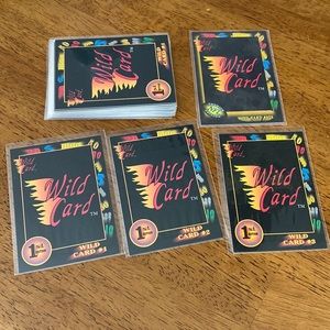 1992 AAA Sports Inc. Wild Card (Lot of 19 cards)